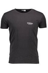 Iceberg marškinėliai vyrams ICE1UTS01, juodi kaina ir informacija | Vyriški marškinėliai | pigu.lt