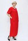 Lininė suknelė moterims, raudona kaina ir informacija | Suknelės | pigu.lt