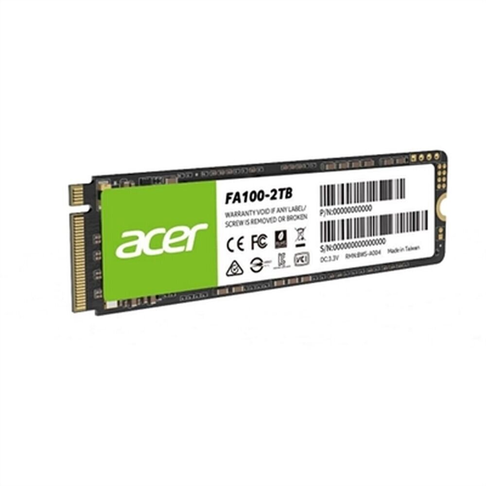 SSD Acer FA100 M.2 1TB PCIe G3x4 2280 kaina ir informacija | Vidiniai kietieji diskai (HDD, SSD, Hybrid) | pigu.lt