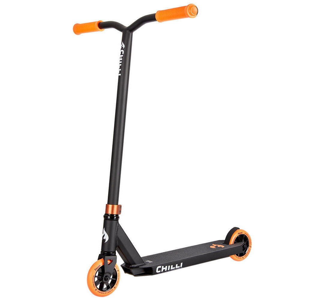 Paspirtukas Chilli Pro Base Black/orange kaina ir informacija | Paspirtukai | pigu.lt