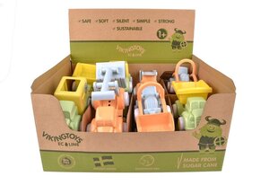 ECO mašinėlė Viking Toys, 14 cm kaina ir informacija | Žaislai kūdikiams | pigu.lt