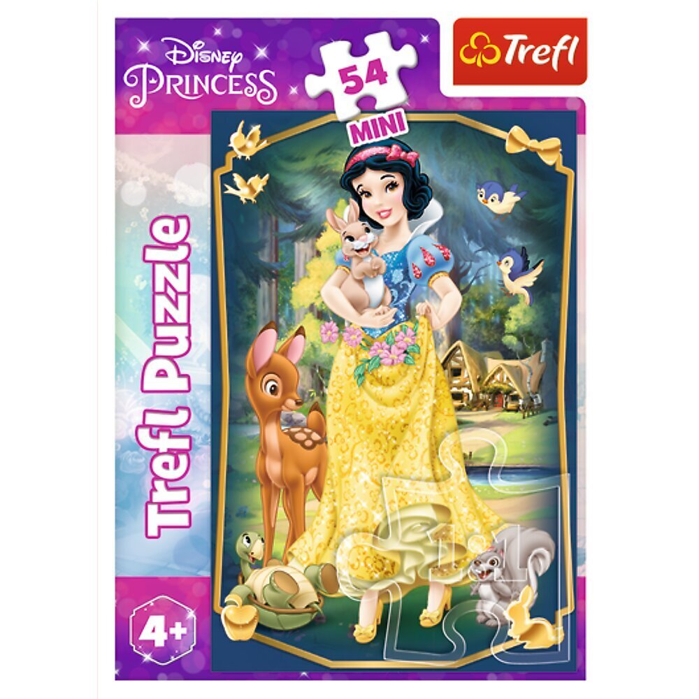 Mini dėlionės Trefl Princesės, 54 d. kaina ir informacija | Dėlionės (puzzle) | pigu.lt