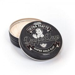 Dapper Dan Ultra Matte Clay - Матирующая глина для волос, 100 мл цена и информация | Средства для укладки волос | pigu.lt