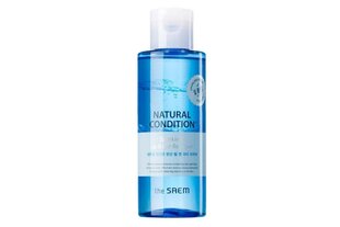 Двухфазное средство для снятия макияжа с термальной водой The Saem Natural Condition Sparkling Lip & Eye Remover, 155мл цена и информация | Средства для очищения лица | pigu.lt