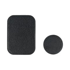 Кожаные магнитные пластины для автомобильных держателей, 2 шт.,черные цена и информация | Держатели для телефонов | pigu.lt