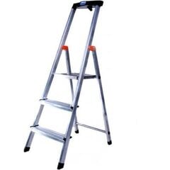 Freestanding ladder SAFETY 4 steps KRAUSE цена и информация | Стремянки | pigu.lt