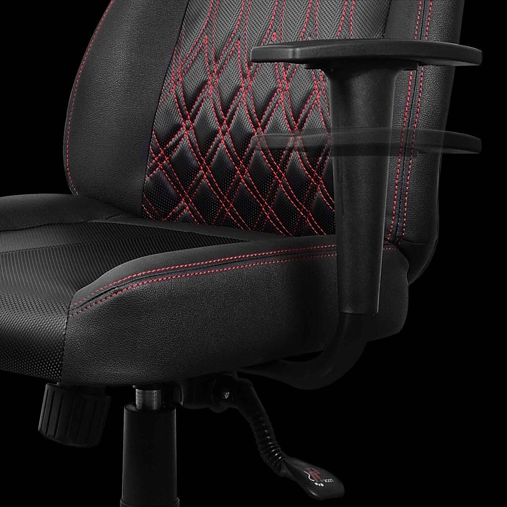 Gamdias žaidimų kėdė, Achilles E3 L, juoda kaina ir informacija | Biuro kėdės | pigu.lt