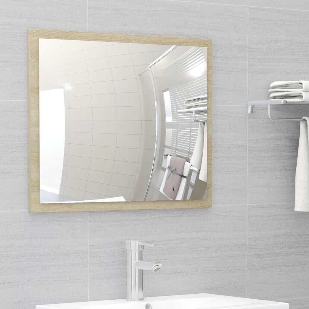 Vonios kambario baldų komplektas, rudas kaina ir informacija | Vonios komplektai | pigu.lt