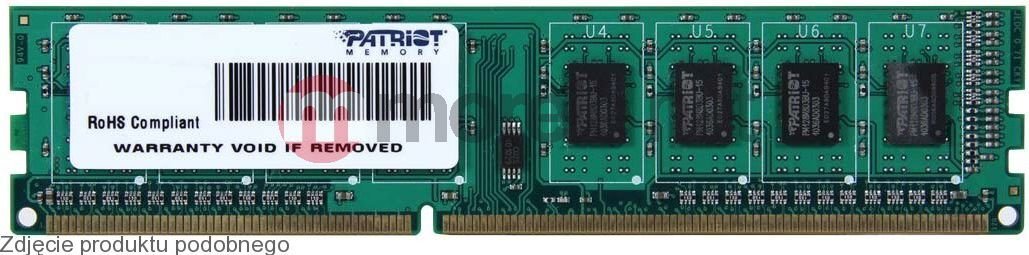 Patriot 8GB 1600MHz DDR3 (PSD38G16002) kaina ir informacija | Operatyvioji atmintis (RAM) | pigu.lt