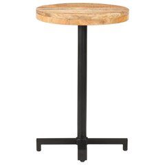 Bistro staliukas, 50x75 cm, rudas kaina ir informacija | Virtuvės ir valgomojo stalai, staliukai | pigu.lt