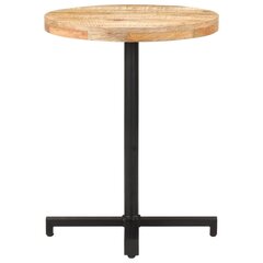 Bistro staliukas, 60x75 cm, rudas kaina ir informacija | Virtuvės ir valgomojo stalai, staliukai | pigu.lt