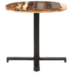 Bistro staliukas, 70x75 cm, rudas kaina ir informacija | Virtuvės ir valgomojo stalai, staliukai | pigu.lt