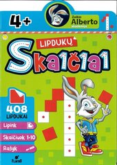 Zuikio Alberto akademija. Lipdukų skaičiai цена и информация | Развивающие книги | pigu.lt