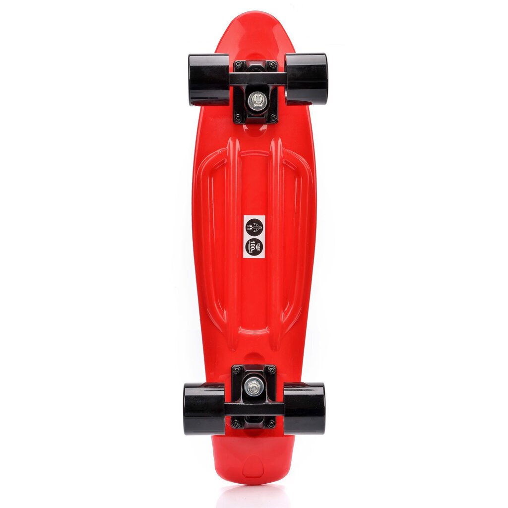 Riedlentė Meteor Pennyboard 56 cm, raudona/juoda цена и информация | Riedlentės | pigu.lt