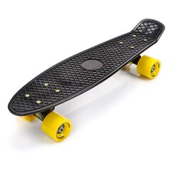 Riedlentė Meteor Pennyboard 56 cm, juoda/geltona kaina ir informacija | Riedlentės | pigu.lt