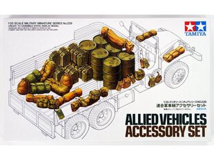 Konstruktorius Tamiya - Allied Vehicles Accessory Set, 1/35, 35229 kaina ir informacija | Konstruktoriai ir kaladėlės | pigu.lt