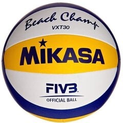 Мяч для пляжного волейбола Mikasa VXT30, размер 5. цена и информация | Волейбольные мячи | pigu.lt