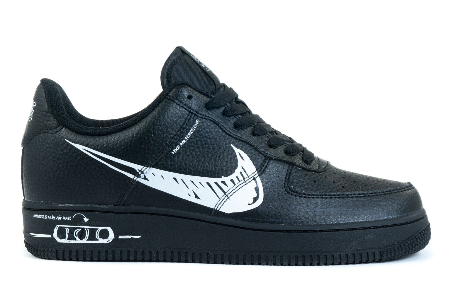 Sportiniai batai vyrams Nike AIR FORCE 1 LV8 CW7581-001, juodi kaina ir informacija | Kedai vyrams | pigu.lt