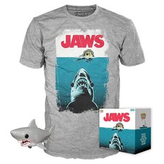 Figūrėlė ir marškinėliai Jaws POP! & Tee Box Night Swim Exclusive kaina ir informacija | Žaislai berniukams | pigu.lt