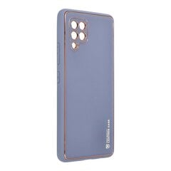 Forcell Leather dėklas, skirtas Samsung Galaxy A42 5G, mėlynas kaina ir informacija | Telefono dėklai | pigu.lt