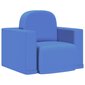 2-1 vaikiškas fotelis, mėlynas kaina ir informacija | Vaikiški sėdmaišiai, foteliai, pufai | pigu.lt