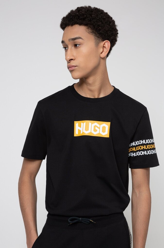 Marškinėliai vyrams Hugo Boss kaina ir informacija | Vyriški marškinėliai | pigu.lt