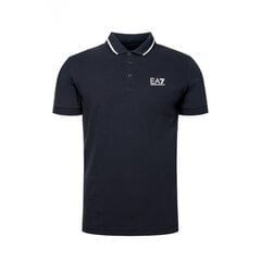 Polo marškinėliai vyrams Armani, mėlyni kaina ir informacija | Emporio Armani Apranga, avalynė, aksesuarai | pigu.lt