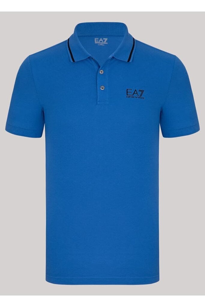 Polo marškinėliai vyrams Armani, mėlyni kaina ir informacija | Vyriški marškinėliai | pigu.lt