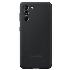 Evelatus Galaxy S21 Plus Soft Touch Silicone Black цена и информация | Чехлы для телефонов | pigu.lt