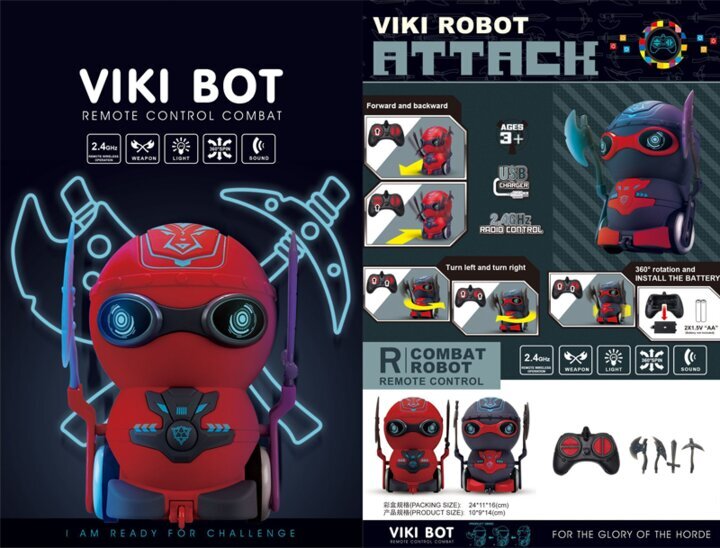 Robotas vaikiškas Ninja tipo kovotojas цена и информация | Žaislai berniukams | pigu.lt