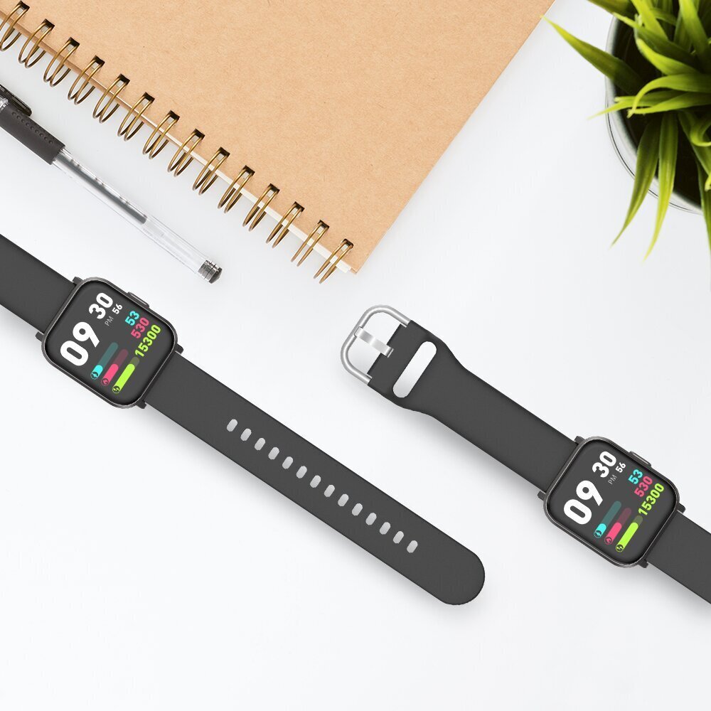 Sponge Watch 1 Black kaina ir informacija | Išmanieji laikrodžiai (smartwatch) | pigu.lt