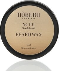 Barzdos vaškas No 101 Beard Wax Sandalwood, 50ml kaina ir informacija | Skutimosi priemonės ir kosmetika | pigu.lt