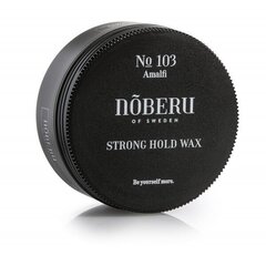 Stiprios fiksacijos plaukų vaškas Noberu No 103 Strong Hold Wax, 80 ml kaina ir informacija | Plaukų formavimo priemonės | pigu.lt