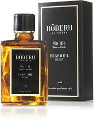 Питательное масло для бороды No 104 Beard Oil Heavy Tobacco Vanilla, 30 мл цена и информация | Косметика и средства для бритья | pigu.lt