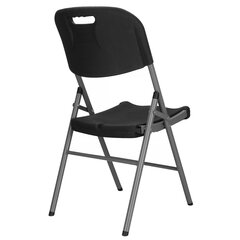 Kėdė Springos GF0053, juoda цена и информация | Садовые стулья, кресла, пуфы | pigu.lt