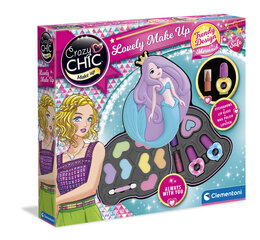 Набор декоративной косметики Clementoni Crazy Chic Mermaid Make, 18652 цена и информация | Косметика для мам и детей | pigu.lt