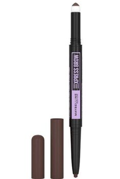 Antakių pieštukas Maybelline New York Express Brow Satine Duo, Dark Brown o4 kaina ir informacija | Antakių dažai, pieštukai | pigu.lt