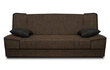 Sofa Maxim, ruda/juoda kaina ir informacija | Sofos | pigu.lt