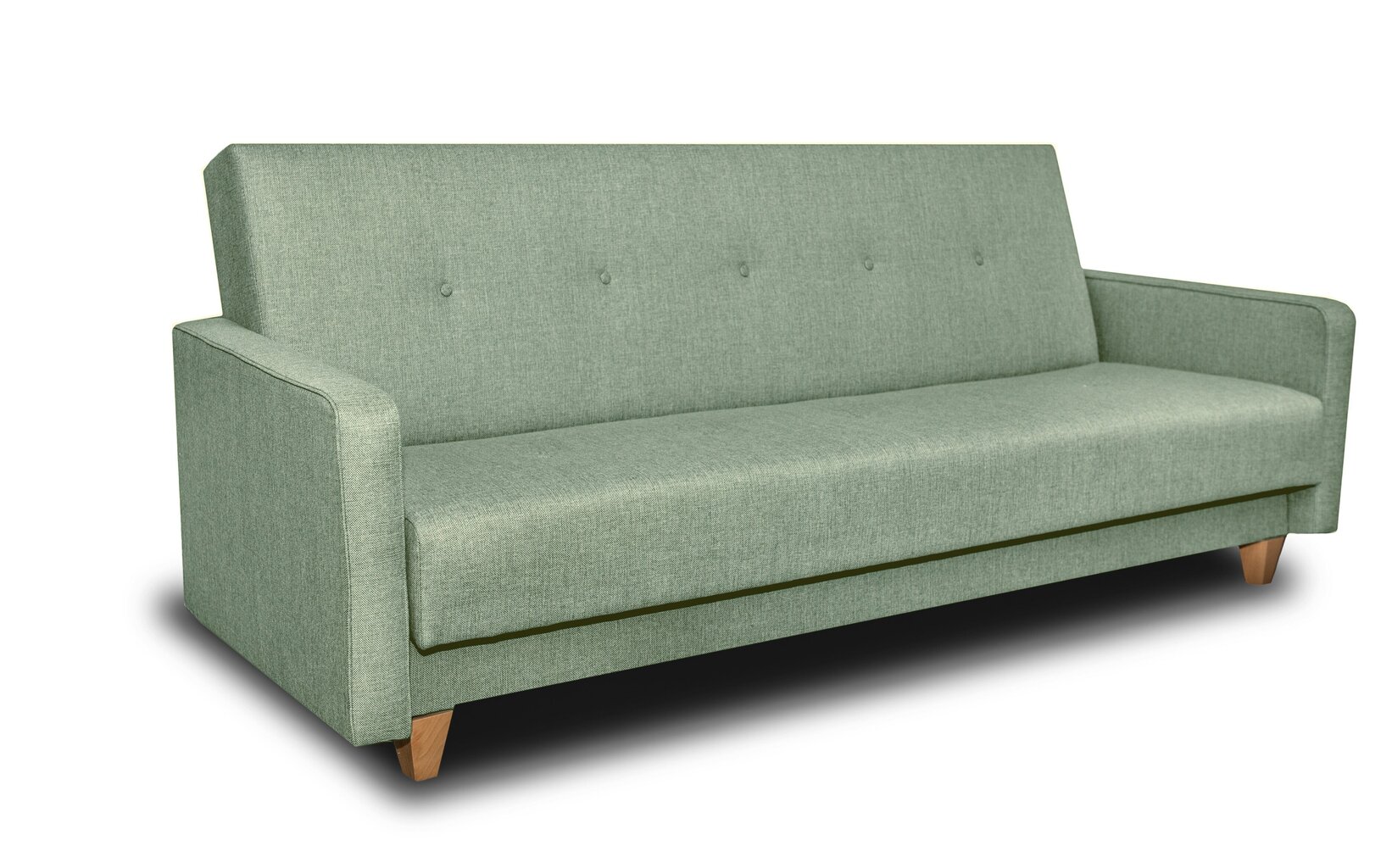 Sofa Adam, šviesiai žalia kaina ir informacija | Sofos | pigu.lt