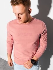 Розовый мужской свитшот с принтом Ombre B1160 цена и информация | Мужские толстовки | pigu.lt