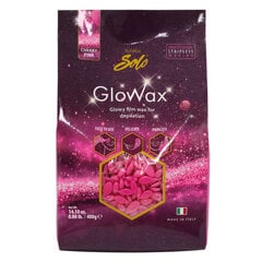 Горячий пленочный воск ItalWax GloWax CHERRY PINK 400г цена и информация | Средства для депиляции | pigu.lt