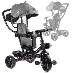 Triratis vežimėlis Trike Fix Lite 2in1, pilkas kaina ir informacija | Triratukai | pigu.lt