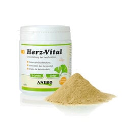 Anibio Herz-Vital кормовая добавка для собак и кошек, для поддержания функции сердца, 330 г цена и информация | Витамины, добавки, средства от паразитов для собак | pigu.lt