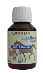 Luposan Lupo Derm papildas odai ir kailiui, 100 ml kaina ir informacija | Vitaminai, papildai, antiparazitinės priemonės šunims | pigu.lt