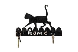 Вешалка для ключей Кот «Home» цена и информация | Вешалки для одежды | pigu.lt