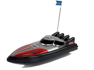 Laivas su nuotolinio valdymo pultu, raudonas-sidabrinis, 3 m.+ kaina ir informacija | Žaislai berniukams | pigu.lt