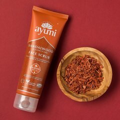 Veido šveitiklis su santalu Ayumi Sandalwood Ylang Ylang, 125 ml kaina ir informacija | Veido prausikliai, valikliai | pigu.lt