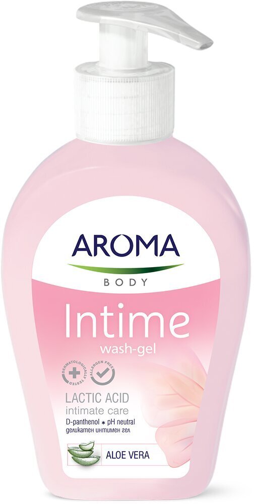Aroma Intime gelis Aloe Vera, 250 ml kaina ir informacija | Intymios higienos prausikliai | pigu.lt