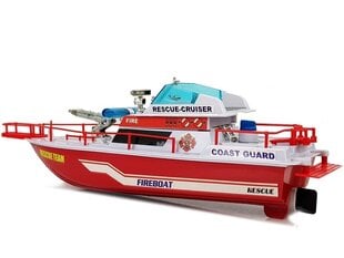 Baterijomis varomas gelbėtojų laivas, raudonas, 6 m.+ kaina ir informacija | Žaislai berniukams | pigu.lt