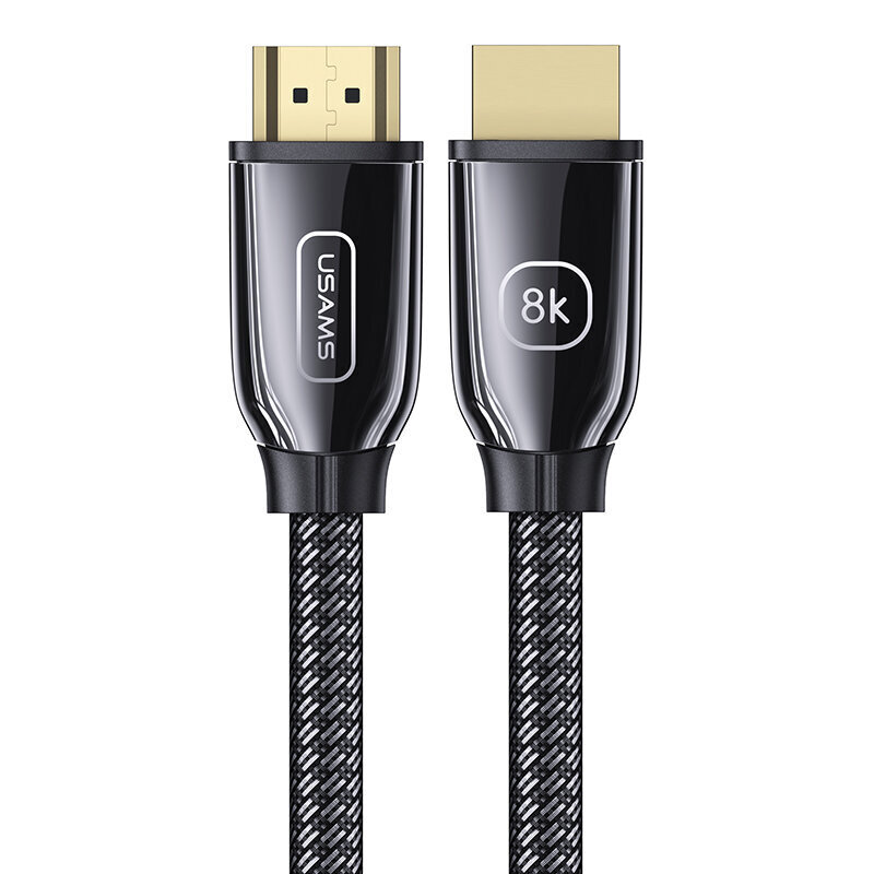 Usams U67 HDMI 2.1 8K, 2 m kaina ir informacija | Kabeliai ir laidai | pigu.lt